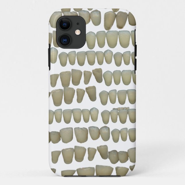 FUNDA DE Case-Mate PARA iPhone DENTISTRY DENTISTRY ORTHODONTICS ROTTEN DIETE BOCA (Reverso)