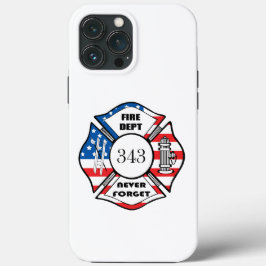Funda Para iPhone 13 Pro Max departamento de bomberos de FDNY