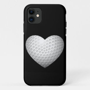 Funda Para iPhone 11 deporte de corazón de golf de amor