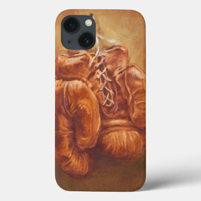 Funda De Case-Mate Para iPhone Deporte ruso| Guante de boxeo (Reverso)