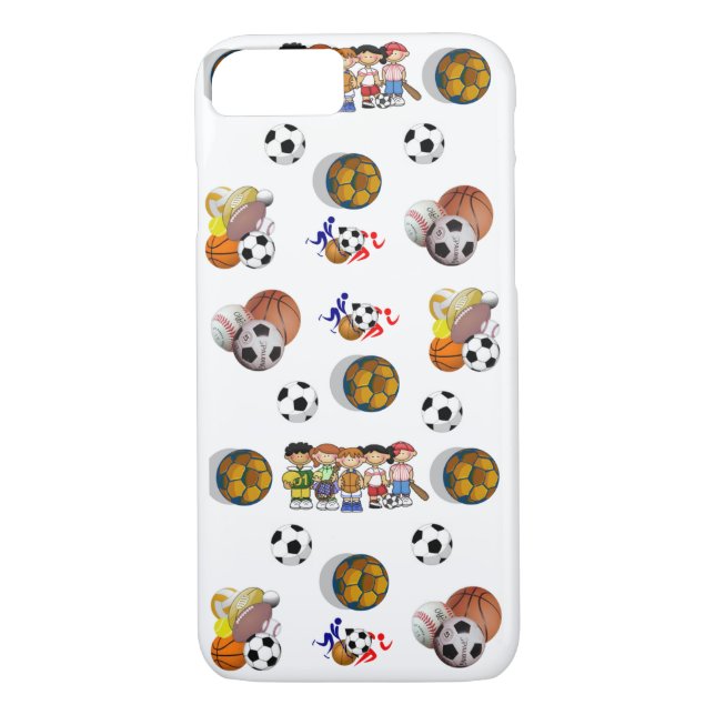 Funda De Case-Mate Para iPhone Deportes de casos de IPhone (Reverso)