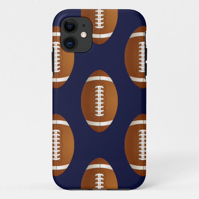 Funda De Case-Mate Para iPhone Deportes en bolas de fútbol (Reverso)