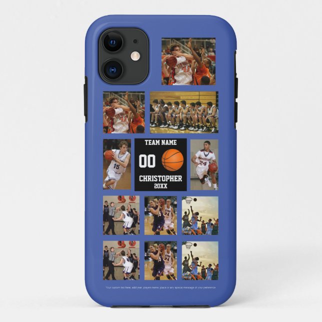 Funda De Case-Mate Para iPhone Deportes personalizados simples (Reverso)