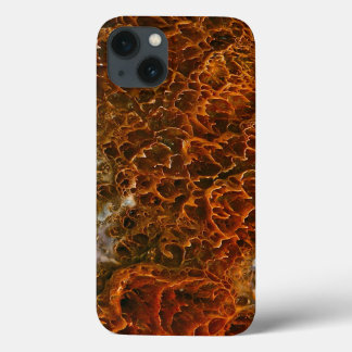 FUNDA PARA iPhone 13 DEPÓSITOS MINERALES ROJOS Y NARANJAS EN UNA POZA V