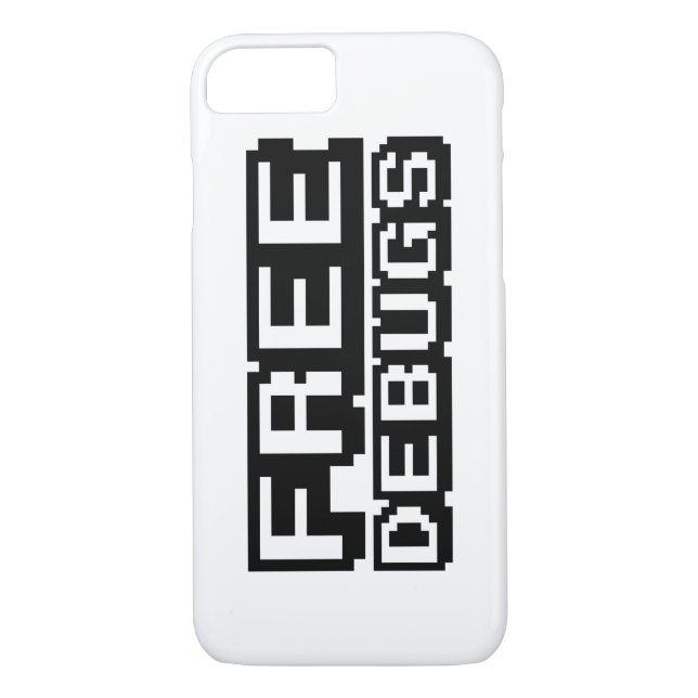 FUNDA DE Case-Mate PARA iPhone DEPURACIÓN GRATUITA (Reverso)
