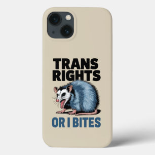 Funda Para iPhone 13 Derechos Trans O Bites Orgullo Gay Funny Lgbtq