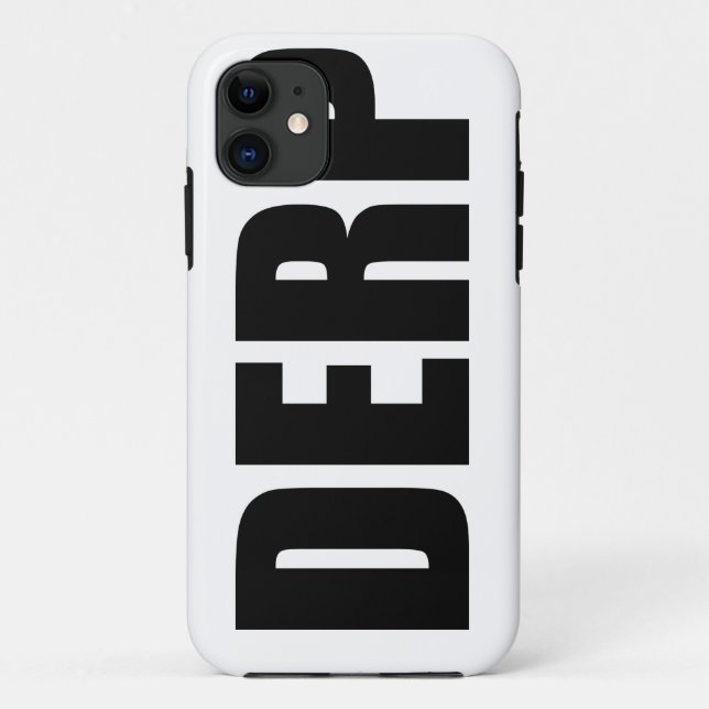 FUNDA DE Case-Mate PARA iPhone DERP (Reverso)
