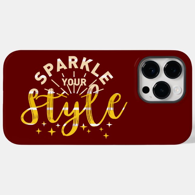 FUNDA DE Case-Mate PARA iPhone DERRAMAR TU ESTILO (Reverso  (Horizontal))