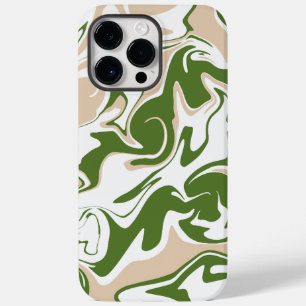 Funda Para iPhone 14 Pro Max De Case-Mate Derrame - Blanco, arena y verde pálido