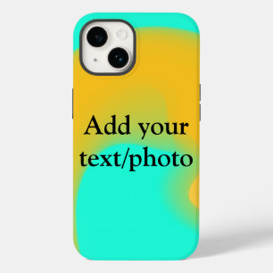 Funda Para iPhone 14 De Case-Mate Derrame de acrílico simple mármol agregue su texto