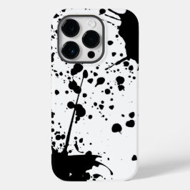 Funda Para iPhone 14 Pro De Case-Mate Derrame de tinta negra