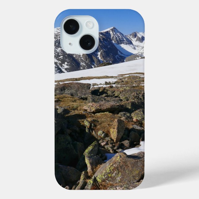 Funda De Case-Mate Para iPhone Derretimiento de nieve en las Montañas Rocosas (Reverso )