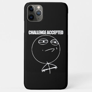 Funda Para iPhone 11 Pro Max Desafío aceptado