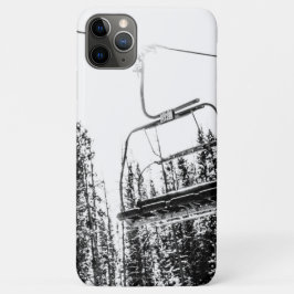 Funda Para iPhone 11 Pro Max Desaliento vacío // Invierno en blanco y negro