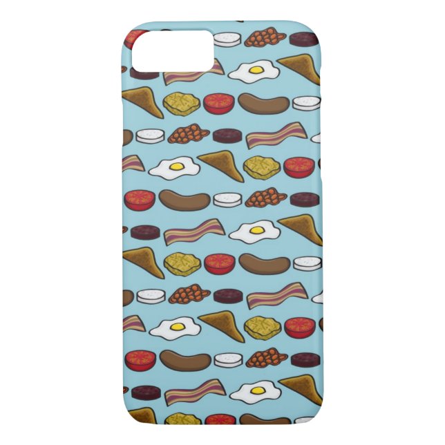 Funda De Case-Mate Para iPhone Desayuno frito (Reverso)