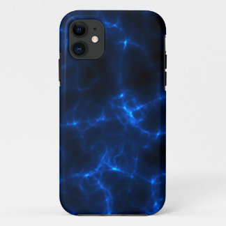 Funda Para iPhone 11 Descarga eléctrica en azul marino