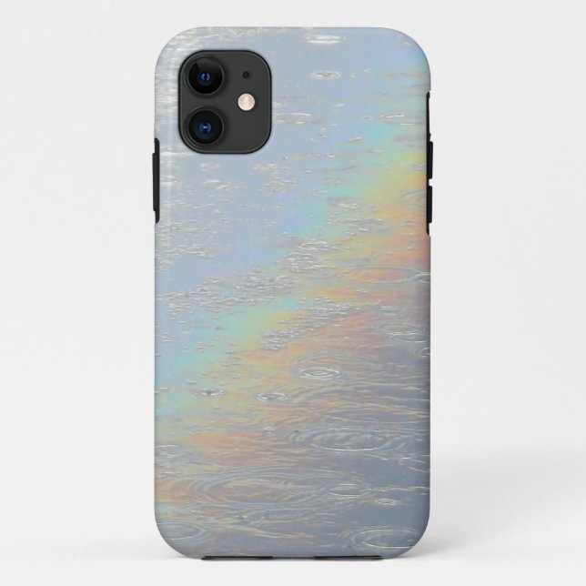 Funda De Case-Mate Para iPhone Descensos del arco iris (Reverso)