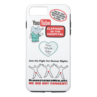 Funda Para iPhone 8 Plus/7 Plus Descubra sobre el elefante en el hospital