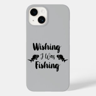 Funda Para iPhone 14 De Case-Mate Deseando que estuviera pescando una cita divertida