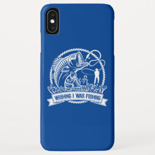 Funda Para iPhone XS Max Desearía Estar Pescando