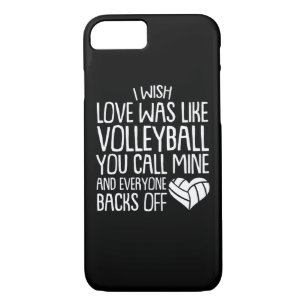 Funda Para iPhone 8/7 Deseo amor como mina de la llamada del voleibol