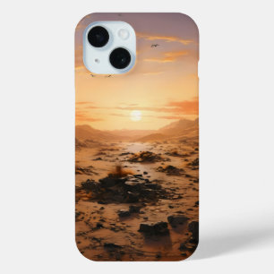 Funda Para iPhone 15 Desert Sunset