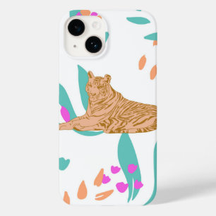 Funda Para iPhone 14 De Case-Mate Desfile Tiger