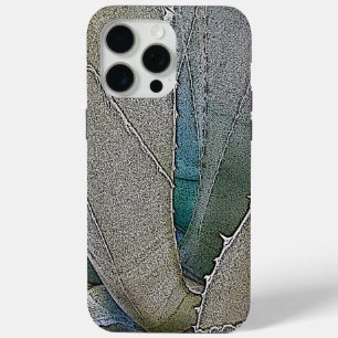 Funda Para iPhone 15 Pro Max Desierto Cactus Suculento Arte Digital Decorativo
