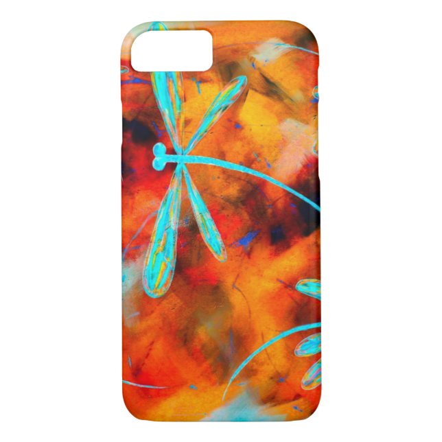 Funda De Case-Mate Para iPhone Desierto de la libélula (Reverso)