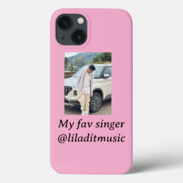 Funda Para iPhone 13 designed in my fav singer lil adit music