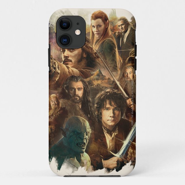 Funda De Case-Mate Para iPhone DESOLACIÓN DE LOS caracteres SMAUG™ (Reverso)