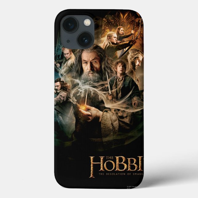 Funda De Case-Mate Para iPhone DESOLACIÓN DE LOS caracteres SMAUG™ 2 (Reverso)