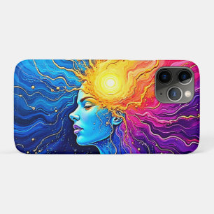Funda Para iPhone 11 Pro Despertar la mente cósmica radiante
