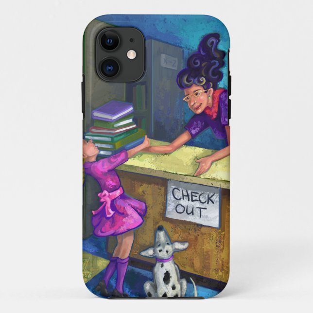 Funda De Case-Mate Para iPhone Desproteger biblioteca (Reverso)
