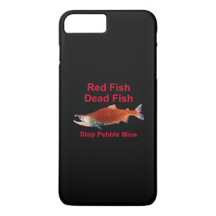 Funda Para iPhone 8 Plus/7 Plus Después de Salmon - Alto a la mina de guijarros