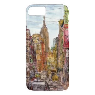 Funda Para iPhone 8/7 Destinos Vista de Nueva York de Little Italy