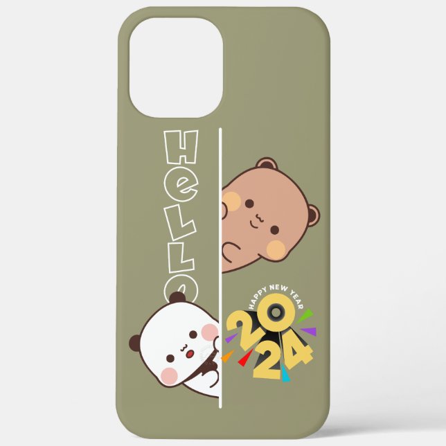 Funda De Case-Mate Para iPhone Desvelando el nuevo año 2024 |  (Reverso )