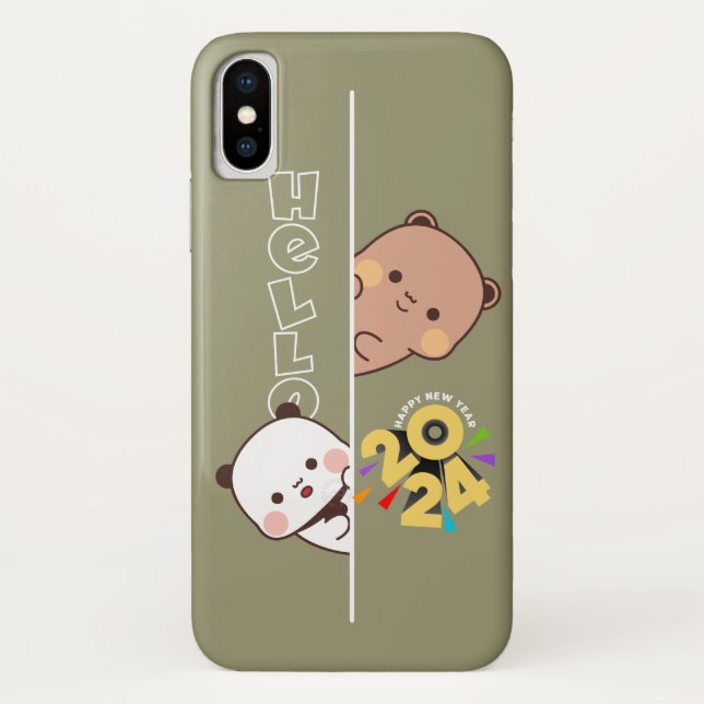 Funda De Case-Mate Para iPhone Desvelando el nuevo año 2024 |  (Reverso)