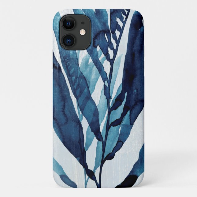 Funda De Case-Mate Para iPhone Desviación azul I (Reverso)