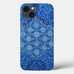 Funda Para iPhone 13 Detalle de mosaico azul, Alemania