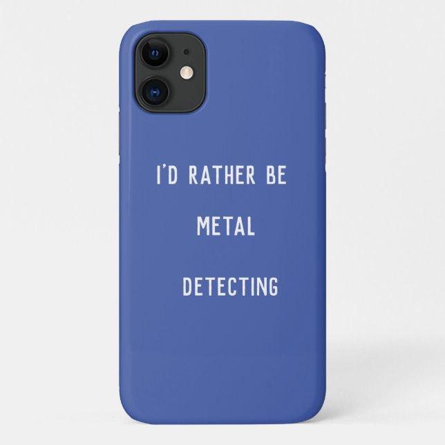 Funda De Case-Mate Para iPhone DETECCIÓN metalizado QUE PREFERIRÍA (Reverso)