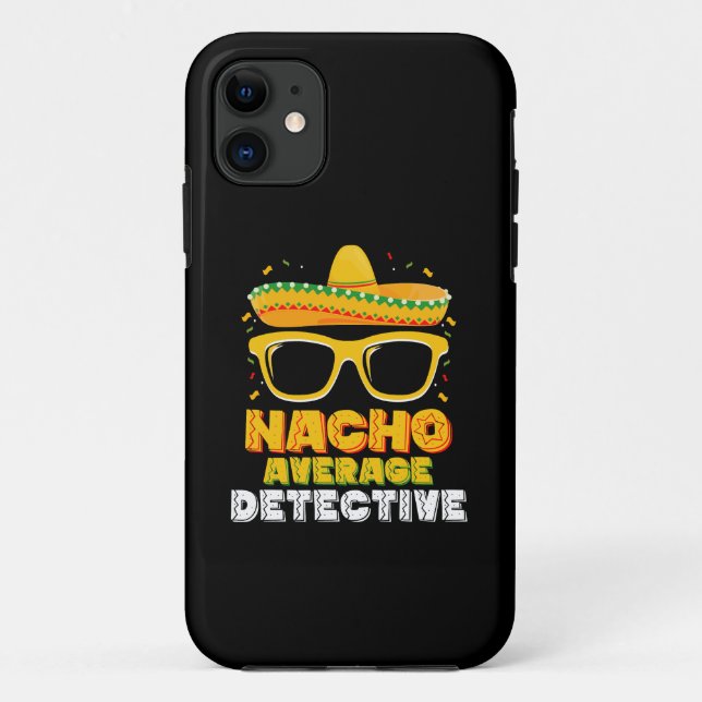 Funda De Case-Mate Para iPhone Detective Nacho Promedio Cinco de Mayo (Reverso)