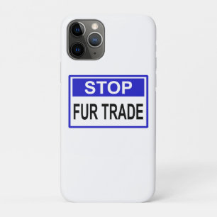 Funda Para iPhone 11 Pro Detener la marca azul de comercio de combustibles