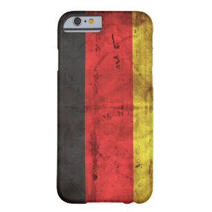 Funda Barely There Para iPhone 6 Deutschland Flagge