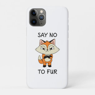Funda Para iPhone 11 Pro Di no a Fur - Sad Fox