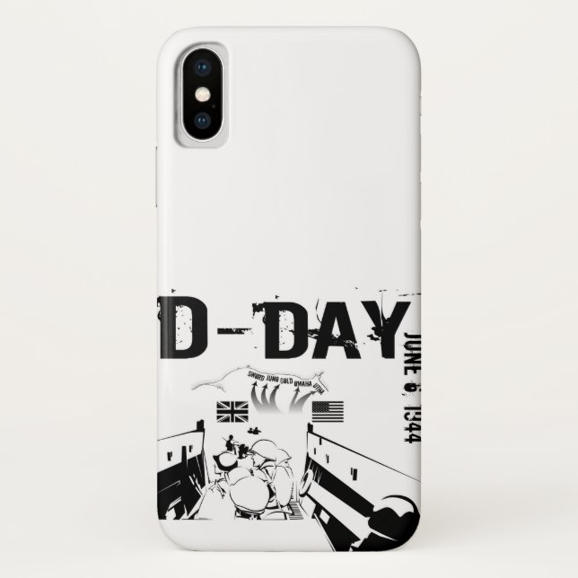 Funda De Case-Mate Para iPhone DÍA D 6 de junio de 1944 (Reverso)
