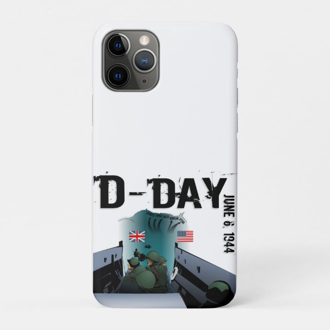 Funda De Case-Mate Para iPhone DÍA D 6 de junio de 1944 (Reverso)