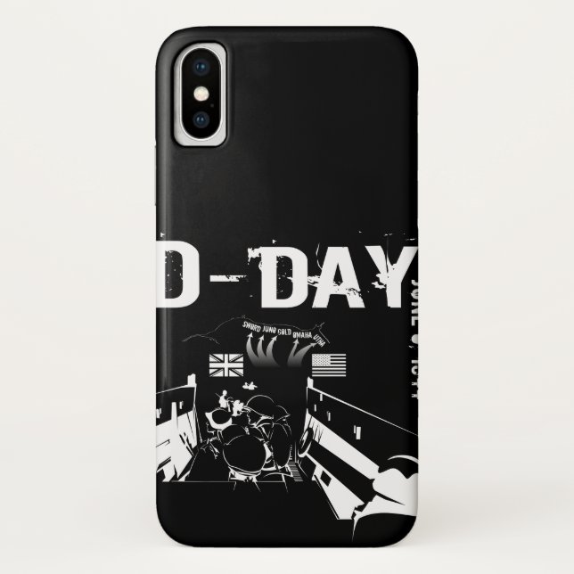 Funda De Case-Mate Para iPhone DÍA D 6 de junio de 1944 (Reverso)
