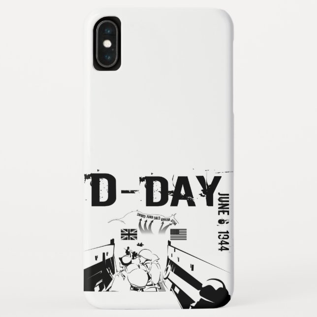 Funda De Case-Mate Para iPhone DÍA D 6 de junio de 1944 (Reverso)