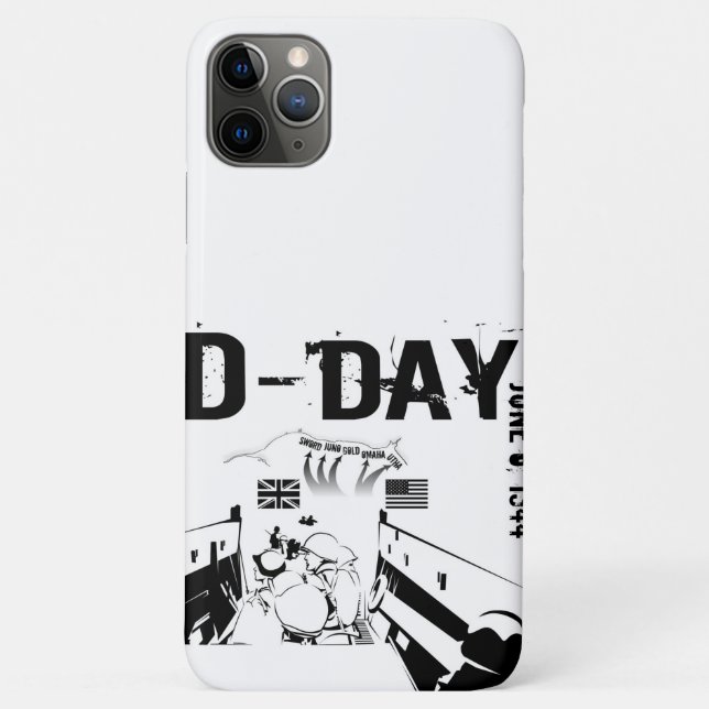 Funda De Case-Mate Para iPhone DÍA D 6 de junio de 1944 (Reverso)